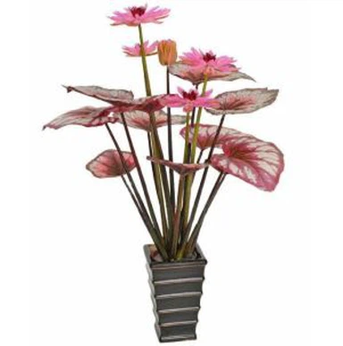 Mākslīgais Lotus Potted Plant